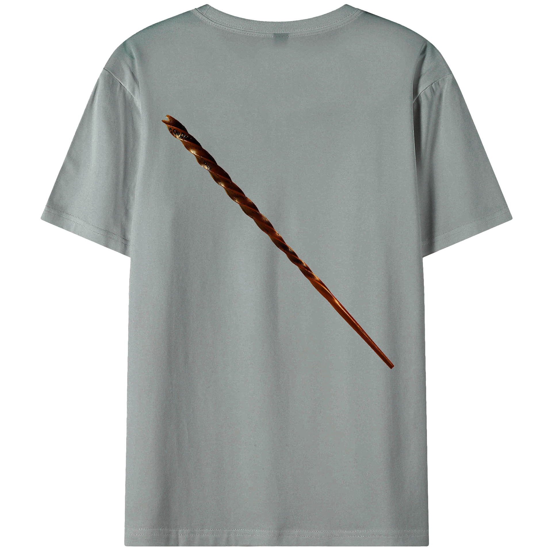 （画像用） Harry Potter ハリー・ポッターシリーズ 綿100％ メンズ半袖Tシャツ（バックプリント） 通気性